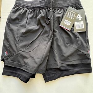 Charcoal Athletic Shorts for Men